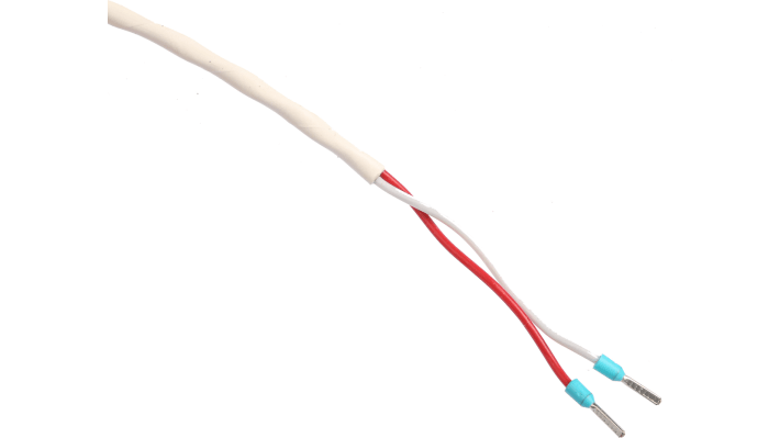 Sensore di temperatura Jumo 902550/10-386-1003-1-11-2500/000 RTD PT100, sonda in acciaio inox, lunghezza 45mm, cavo 2.5m, precisione classe B.