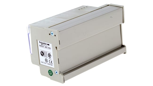 Base Schneider Electric ABE7CPA02 per sistema Telefast 2 precablato con interfacce I/O analogico. Facilita il cablaggio senza errori.