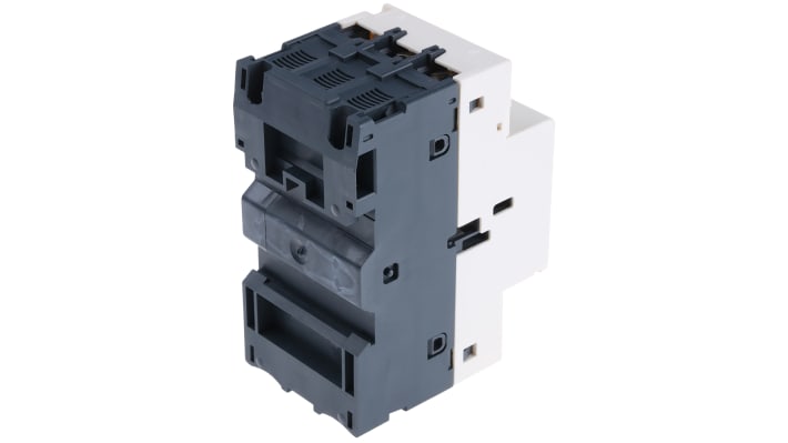 Interruttore automatico del motore Schneider Electric GV2LE16, 14 A, con selettore a leva bilanciere, dimensioni 89 x 44.5 x 78.5 mm.