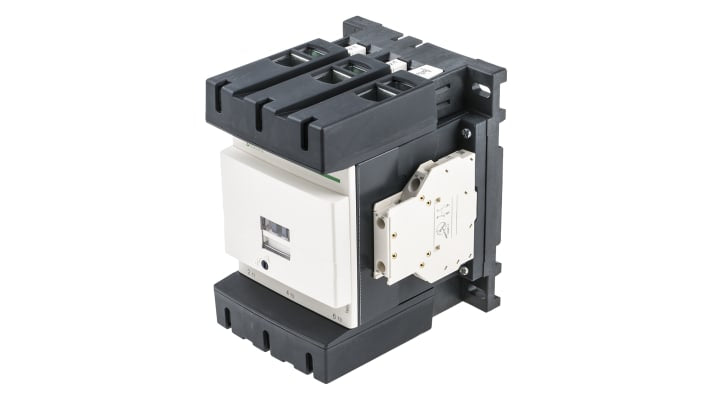 Contattore Schneider Electric LC1D150BD 3 poli 80 kW 24 V c.c. per automazione industriale - Sostenibile e robusto.