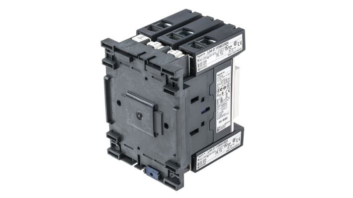 Contattore Schneider Electric LC1D150BD 3 poli 80 kW 24 V c.c. per automazione industriale - Sostenibile e robusto.
