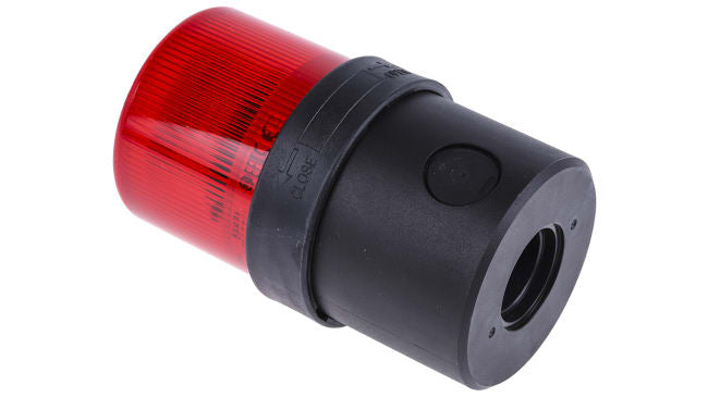 Segnalatore Fisso LED Rosso 24V ca/cc Harmony XVB IP65 Schneider Electric XVBL0B4 - Diametro 70mm.