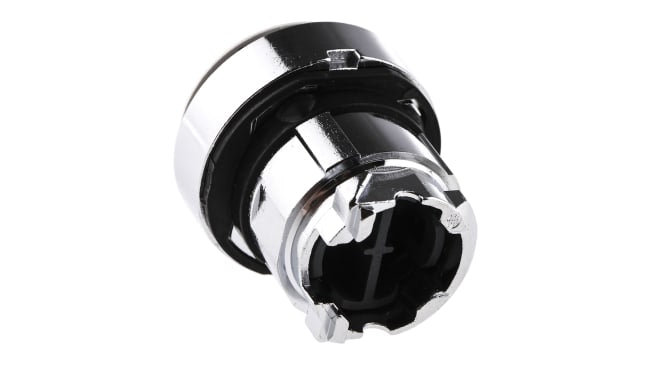 Testa Pulsante Schneider Electric ZB4BA334 Harmony XB4, Bianco, Ritorno a Molla