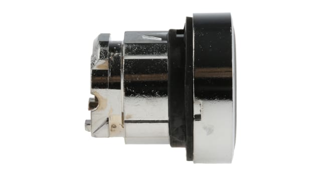 Testa per pulsante a pressione ZB4BA335 di Schneider Electric - Serie Harmony XB4, Nero, Freccia, Ritorno a molla. IP67, 22mm.
