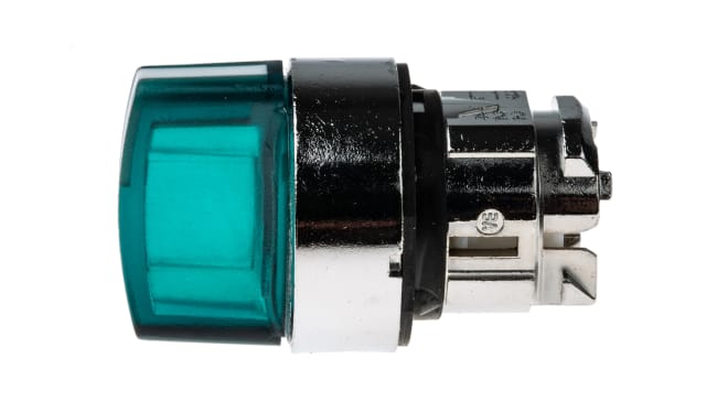 Testa selettori Harmony XB4 Schneider Electric ZB4BK1533, 3 posizioni, Ø 22mm, Impugnatura standard, ideale per applicazioni industriali.
