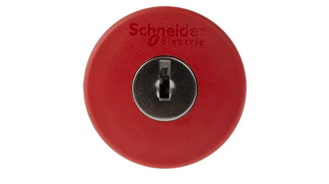 Pulsante di arresto di emergenza Schneider Electric Harmony XB4, montaggio a pannello, diametro 22 mm, grado di protezione IP 66.