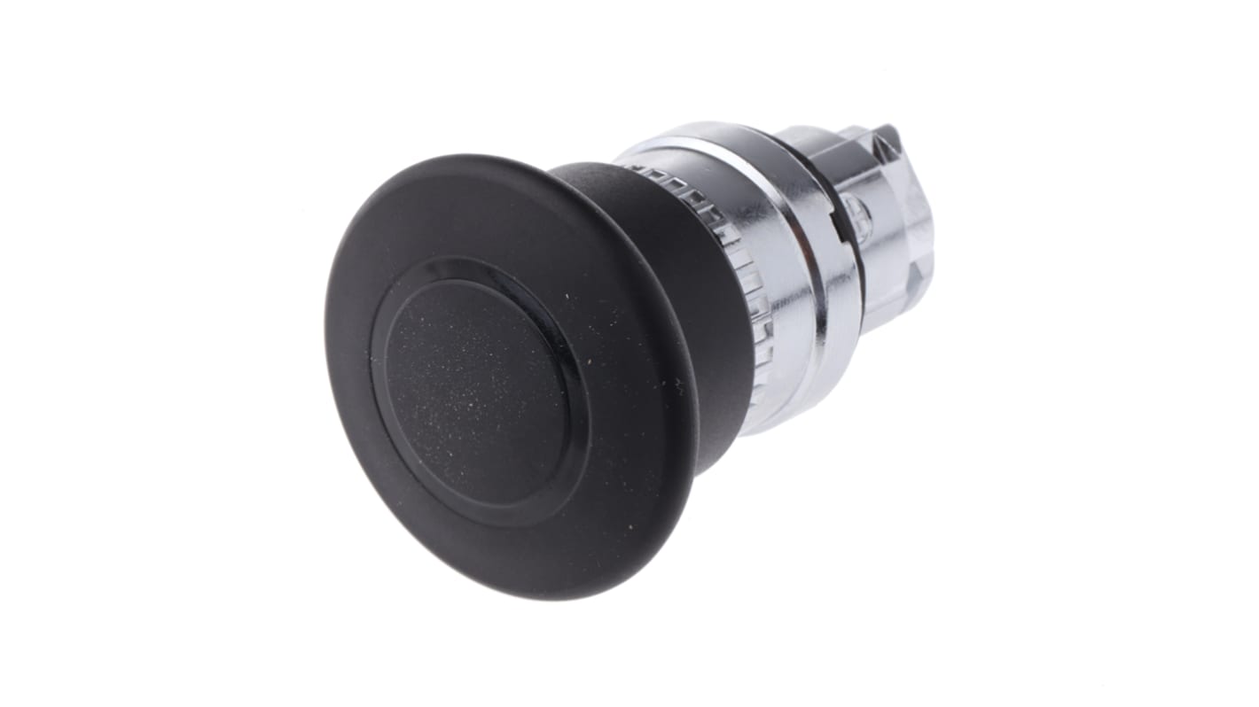 Attuatore pulsante Push Pull ZB4BT2 Harmony XB4, Nero. Serie Schneider Electric. Diametro foro 22mm, IP66/67/69K.