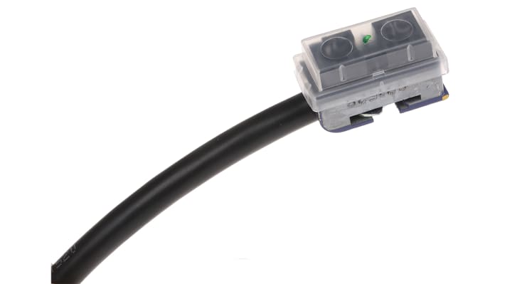 Finecorsa Telemecanique Sensors OsiSense XC ZCMC21L2, design compatto con connessione precablata e connettori miniaturizzati.