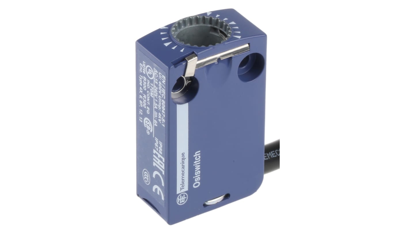 Interruttore di fine corsa Telemecanique Sensors ZCMD21L2 DP NO/NC 240V 1,5A - Corpo robusto, contatti argento, protezione cortocircuiti - Ideale per imballaggio e movimentazione materiali.