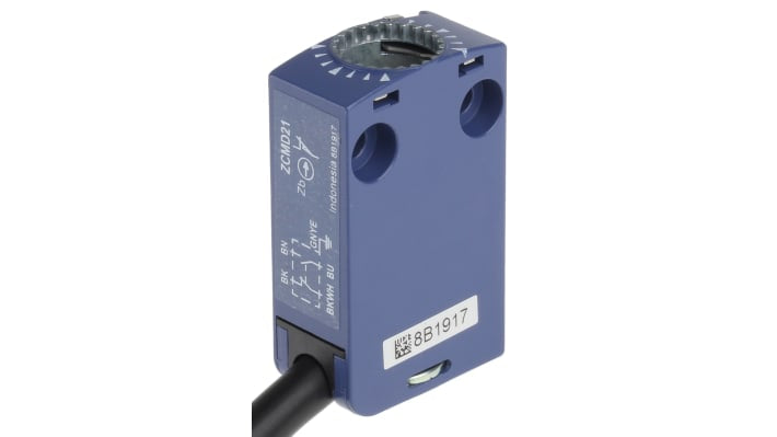 Interruttore di fine corsa Telemecanique Sensors ZCMD21L5, NO/NC, 240V, 1,5A. Contatti argento, corpo resistente. Ideale per macchine industriali, imballaggio e movimentazione materiali.
