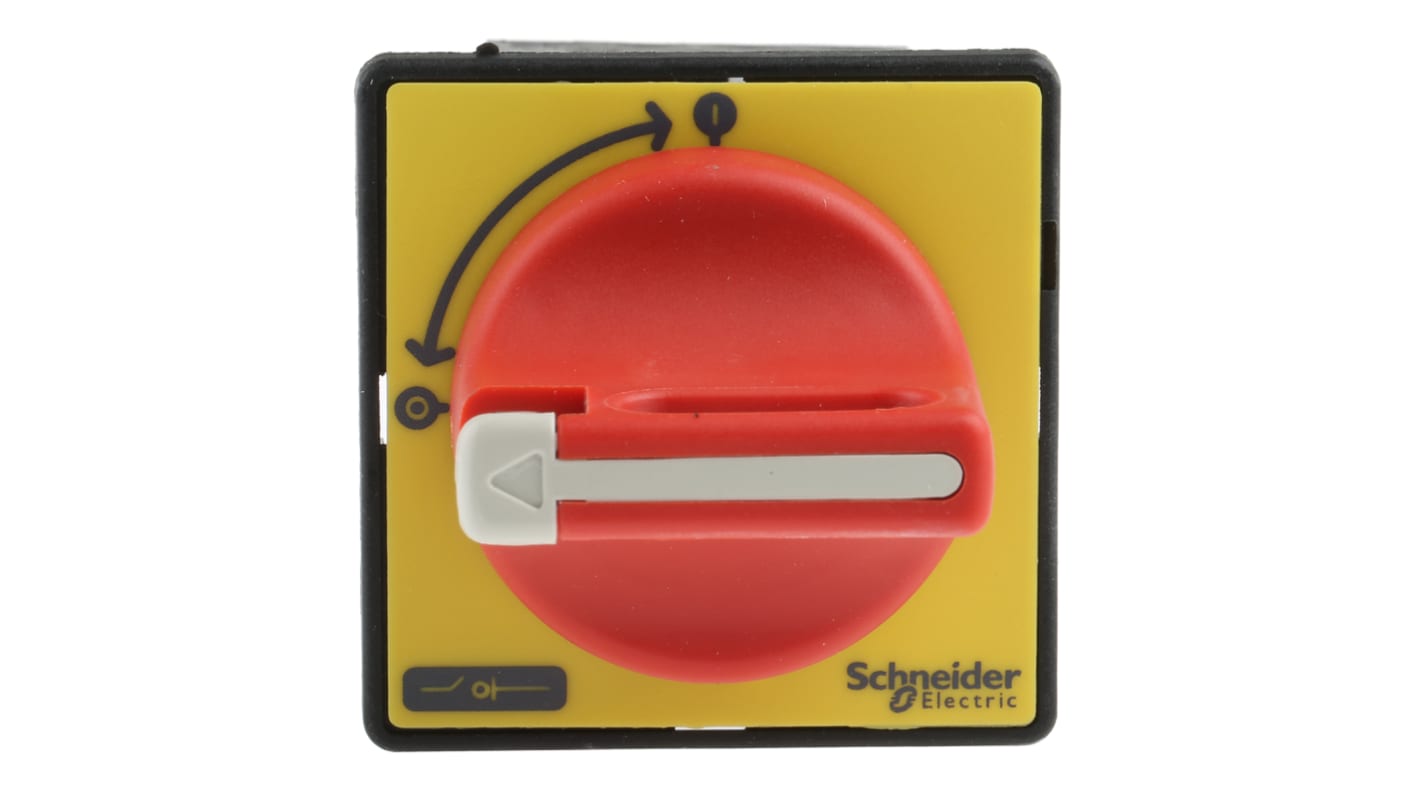 Interruttore di isolamento Schneider Electric VCDN12, 3 poli, 12A, 690V, grado di protezione IP65, dimensioni 60x60 mm.