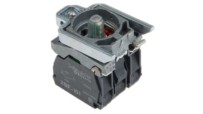 Pulsante luminoso Schneider Electric XB4BW33G5, montaggio a pannello, diametro 22 mm, verde, SPDT, IP 67, 600V.