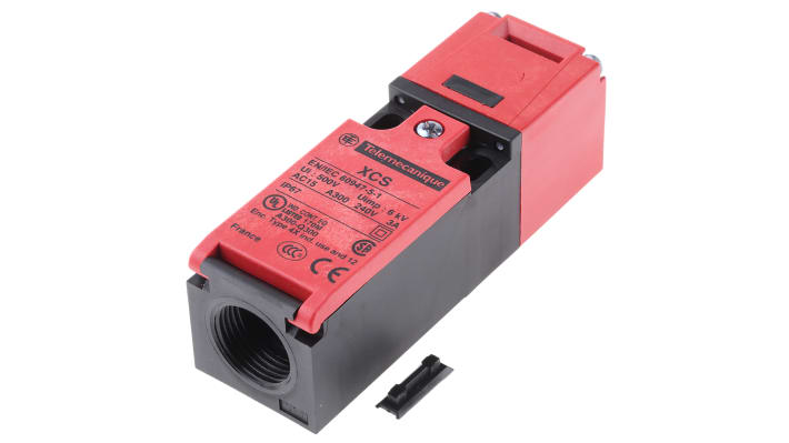 Interruttore di interblocco di sicurezza a chiave Telemecanique Sensors XCSPA691, 1NC/1NA, IP67, 240V, 6A, dimensioni 93.5mm x 30mm x 30mm.