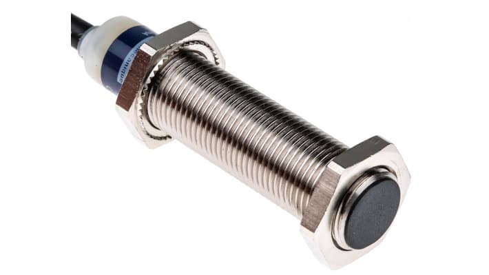 Sensore di prossimità induttivo Telemecanique XS1M12KP340, rilevamento 2 mm, M12 x 1, PNP/NPN - Ideale per applicazioni industriali.