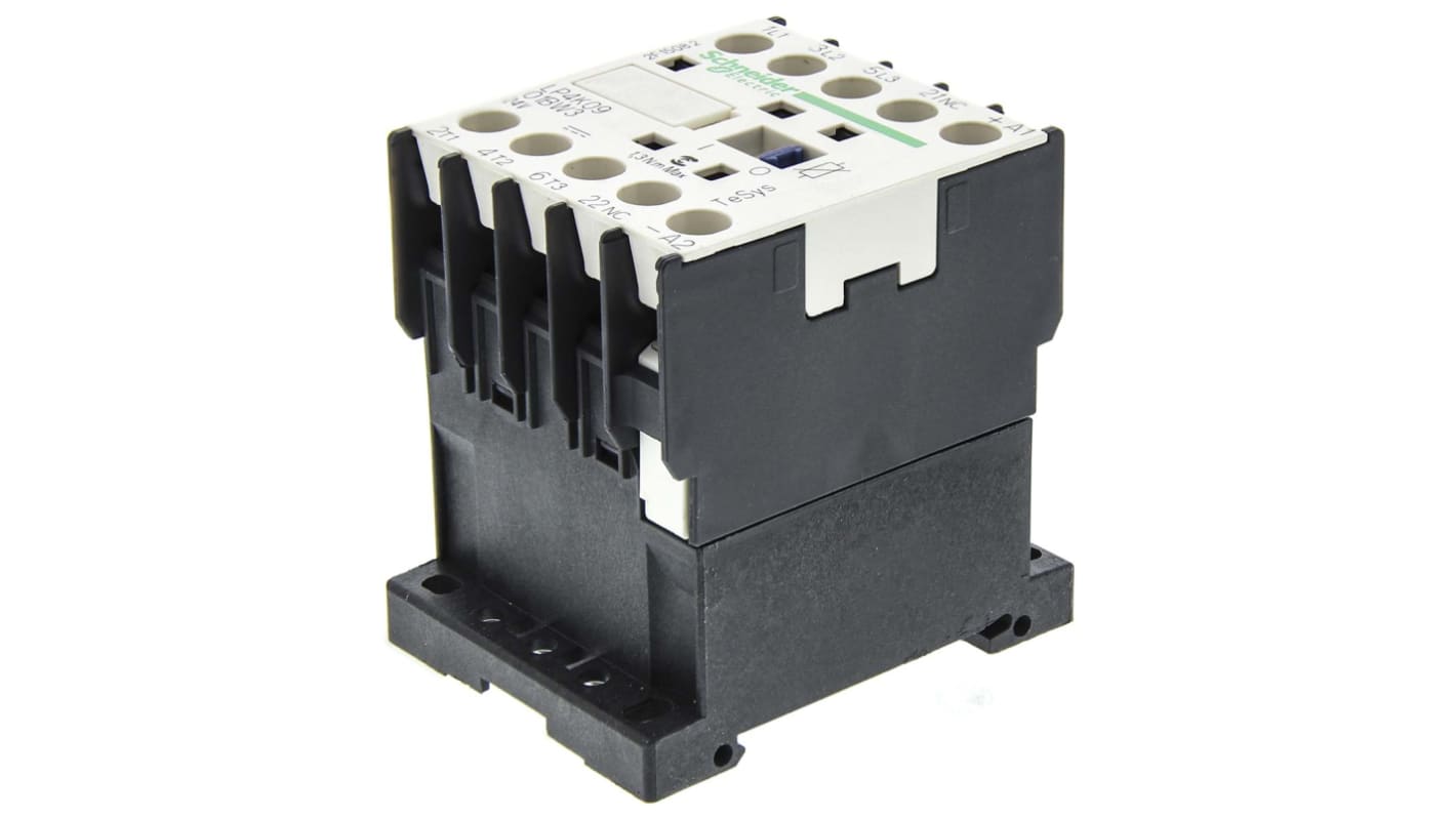 Contattore Schneider Electric LP4K0901BW3, 3 poli, potenza 4 kW - Serie TeSys K. Design compatto, affidabile e ideale per applicazioni industriali.