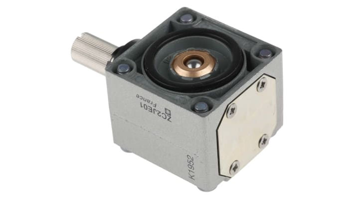 Testa rotante Telemecanique Sensors ZC2JE01 per serie XCJ2, progettata per applicazioni industriali, senza leva di comando.