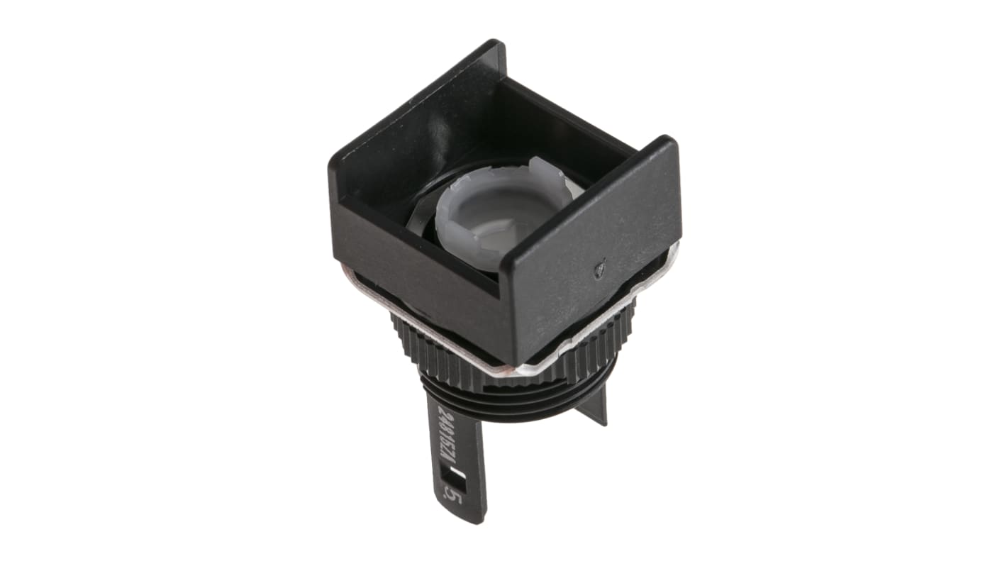 Corpo interruttore modulare Omron A165-CAA, diametro foratura 16 mm, tensione 230 V c.a., grado di protezione IP65.