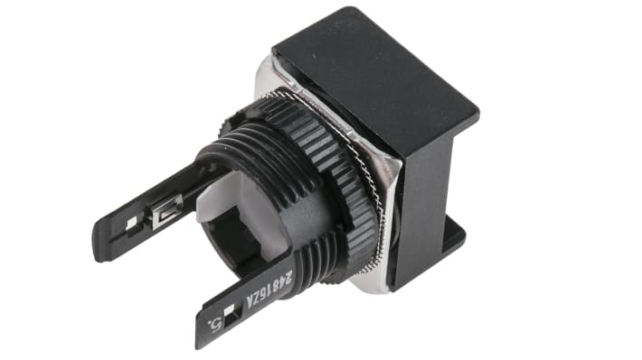 Corpo interruttore modulare Omron A165-CAA, diametro foratura 16 mm, tensione 230 V c.a., grado di protezione IP65.