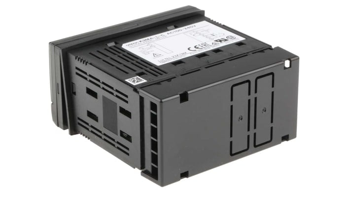 Misuratore digitale multifunzione da pannello Omron K3MA-L-C AC100-240, display LCD, alimentazione 100-240VAC, dimensioni foro 45mm x 92mm.