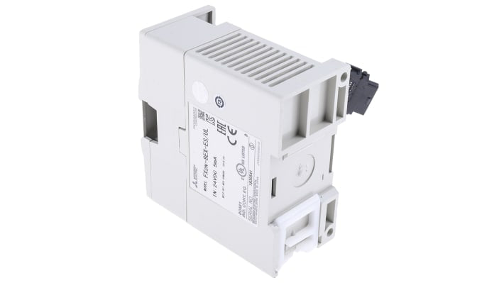 Modulo di espansione Mitsubishi Electric FX2N-8EX-ES/UL per PLC FX3U, 8 ingressi/uscite, montaggio su guida DIN, 90 x 350 x 87 mm.