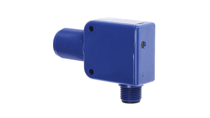 Sensore di prossimità PNP Telemecanique Sensors XX7V1A1PAM12, ultrasuoni, rilevamento 50-500 mm, IP67, M12, 12-24 V c.c.