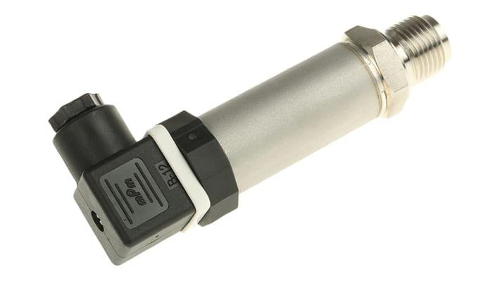 Sensore di pressione Jumo 404366/000-451-405-504-20-61/000, DMS piezoresistivo, 0-0.25 bar, uscita 4-20 mA, acciaio inox, IP65.