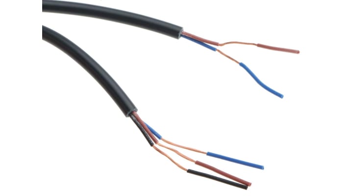 Sensore fotoelettrico Omron E3Z-LT81 2M, rettangolare, rilevamento fino a 60 m, uscita PNP, grado di protezione IP67.