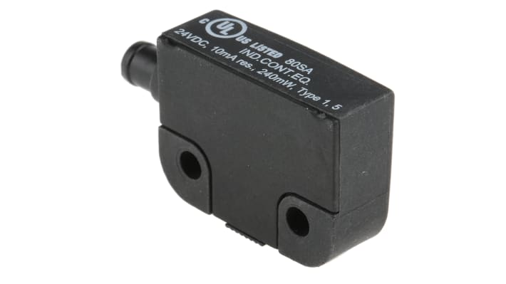 Interruttore di sicurezza Schmersal BNS 260-11/01ZG-ST-R, senza contatto, 24V cc, custodia IP67, dimensioni 52mm x 36mm x 13mm.