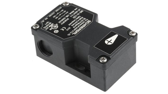 Interruttore di sicurezza Schmersal BNS 16-12ZD, senza contatto, IP67, dimensioni 90x52x38,5 mm, tensione 100V, corrente 400 mA.