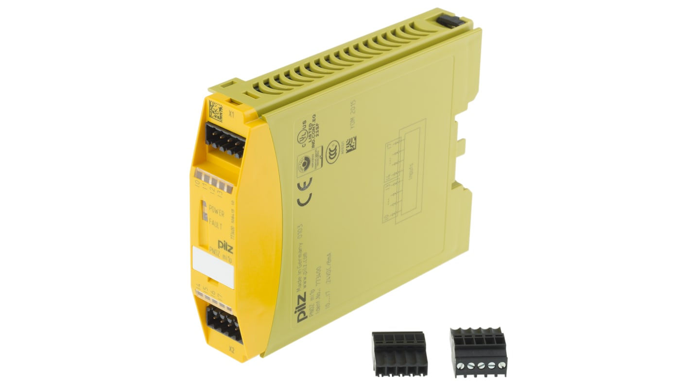 Modulo di ingresso Pilz 773400 PNOZmulti, 8 ingressi, montaggio su guida DIN, dimensioni 94 x 22,5 x 121 mm, 24 V c.c.