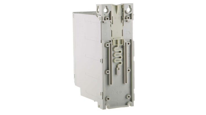Inverter ABB ACS150-01E-02A4-2 per motori in c.a., potenza 0,37 kW, dimensioni 70 x 142 x 239 mm, grado di protezione IP20.