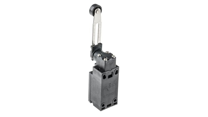 Interruttore di interblocco Omron D4N-112G, leva a rullo IP67, dimensioni 73 x 31 x 45 mm, azione rapida, resistente a urti.