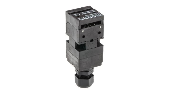 Interruttore di interblocco di sicurezza a chiave Schmersal AZ 17-11ZRK, IP67, 1NC/1NA, dimensioni 85 x 30 x 30 mm, design antimanomissione.