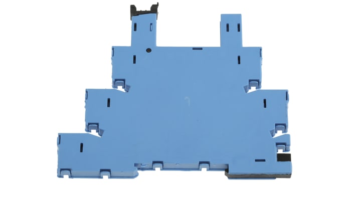 Finder 93.01.0.024, zoccolo per relè 34,51, tensione 250V, corrente max 6A, design compatto per guida DIN.