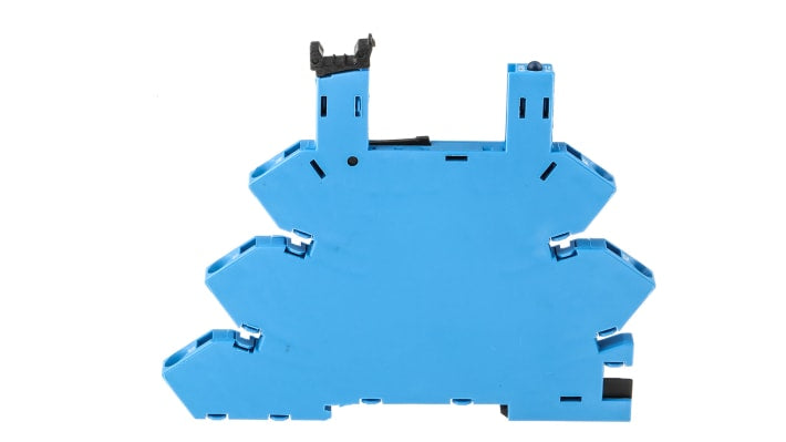 Finder 93.51.0.024, zoccolo per relè 34.51, montaggio su guida DIN, 5 pin, corrente 6A, tensione 250VAC, grado di protezione IP20.