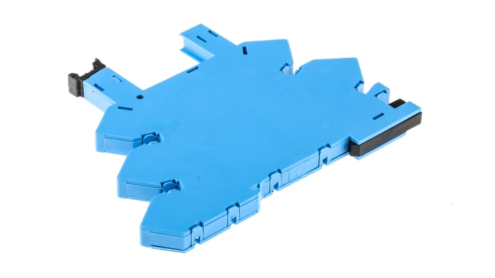 Finder 93.51.0.024, zoccolo per relè 34.51, montaggio su guida DIN, 5 pin, corrente 6A, tensione 250VAC, grado di protezione IP20.