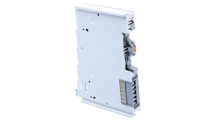 Modulo I/O Wago 750469003000, serie TM5, ingresso analogico, montaggio su guida DIN, dimensioni 100 x 12 x 69,8 mm.