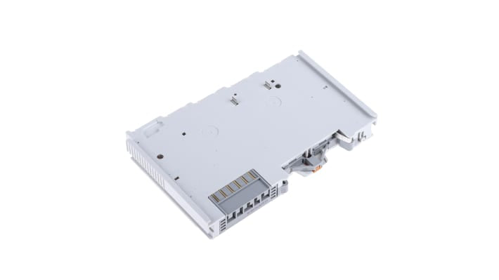 Modulo I/O digitale Wago 750-530, otto uscite, montaggio su guida DIN, dimensioni 67,8 x 12 x 100 mm.