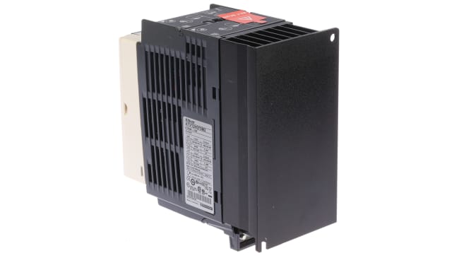 Inverter Schneider Electric ATV12H075M2: 0,75W, 230V c.a., 1 fase, 400Hz - Serie Altivar ATV12 per motori asincroni trifase. Alta efficienza e comunicazione Modbus integrata. Ideale per pompe e trasportatori.
