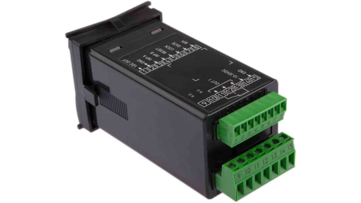 Contatore di frequenza e impulso LCD Kübler 6.923.0103.300, montaggio a pannello, 48 mm x 48 mm, alimentazione 10-30 V c.c.