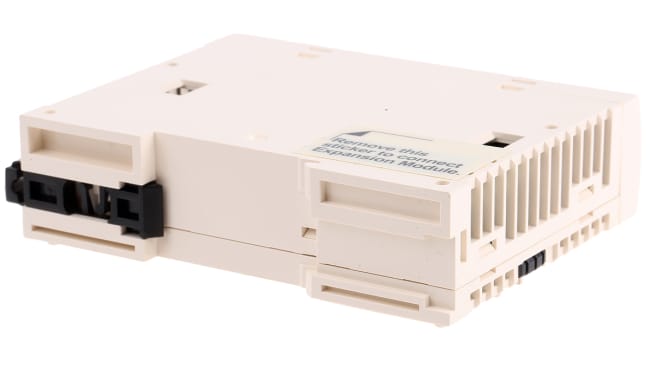 Modulo I/O analogico Schneider Electric TM2AMI2HT per Modicon M238, 2 ingressi, installazione semplificata, dimensioni 23,5 x 70 x 90 mm.