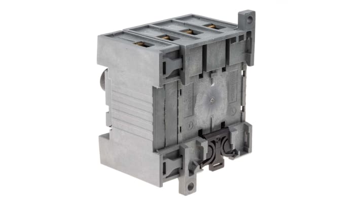 Interruttore sezionatore ABB OT63F4N2, 4 poli, 63A, montaggio su guida DIN, dimensioni 92x64x73 mm, protezione IP20.