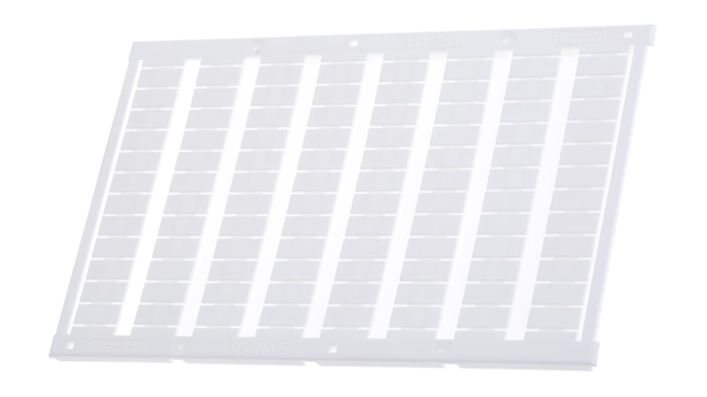 Phoenix Contact - 818108 Accessori per morsettiere a innesto PT. Scheda di marcatura per collegamenti diretti e facili dei conduttori, compatibile con conduttori da 0,34 mm².