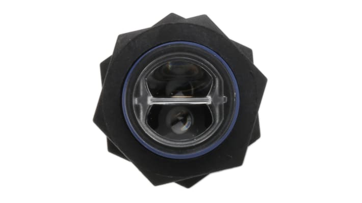 Sensore fotoelettrico cilindrico Telemecanique Sensors XUB4APANM12, rilevamento diffuso, uscita PNP, IP65/IP67.