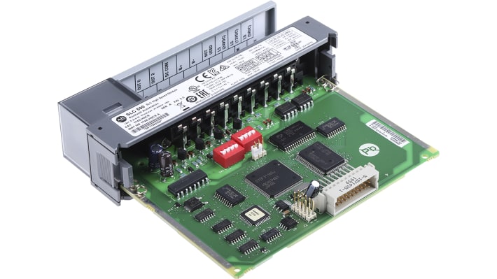 Modulo di espansione Allen Bradley 1746-HSCE per PLC SLC 500, contatore ad alta velocità, 4 uscite isolate, 24Vcc.