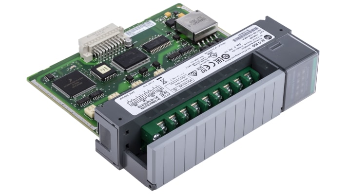 Allen Bradley 1746-NI8, modulo I/O analogico 8 canali per PLC SLC 500, ingresso -20/+20 mA, risoluzione 16 bit.