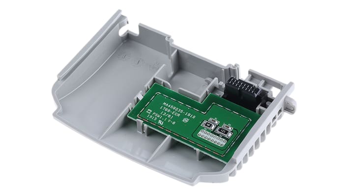 Allen Bradley 1769-ECR, tappo di chiusura per PLC MicroLogix, ottimizza comunicazioni e protezione nel controllo.