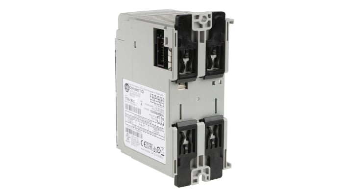 Modulo I/O Allen Bradley 1769-OB32, 32 uscite digitali a 24V, montaggio su guida DIN, dimensioni 4,65 x 2,07 x 3,43 poll.