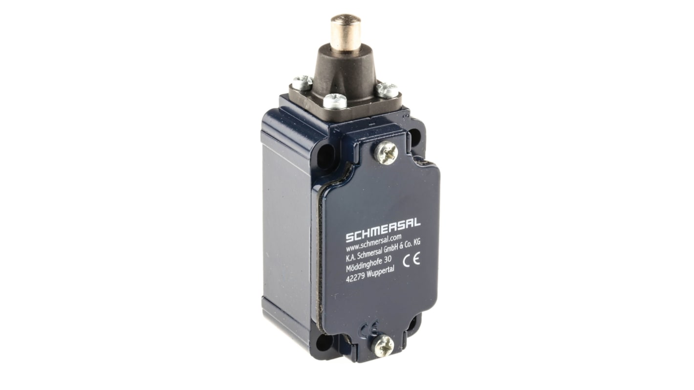 Interruttore di interblocco Schmersal EX-ZS 335-11Z-3G/D, contatti NO/NC, protezione IP67, dimensioni 66,5 x 40,5 x 38 mm.