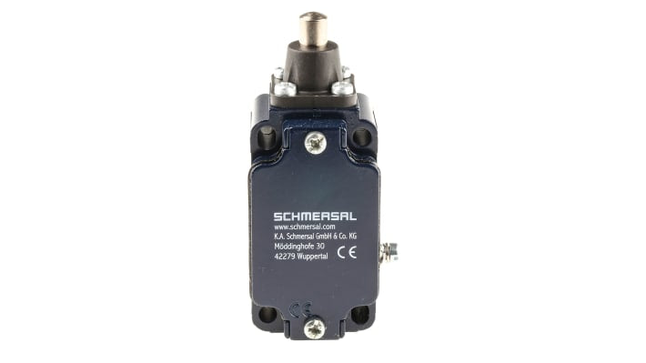 Interruttore di interblocco Schmersal EX-ZS 335-11Z-3G/D, contatti NO/NC, protezione IP67, dimensioni 66,5 x 40,5 x 38 mm.